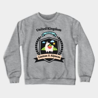 United Kingdom of Llamas & Alpacas Crewneck Sweatshirt